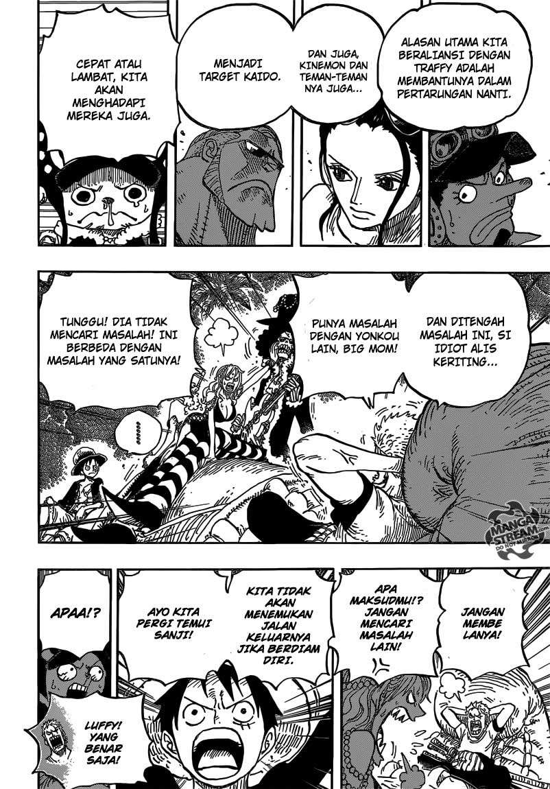 One Piece Chapter 814 page 10