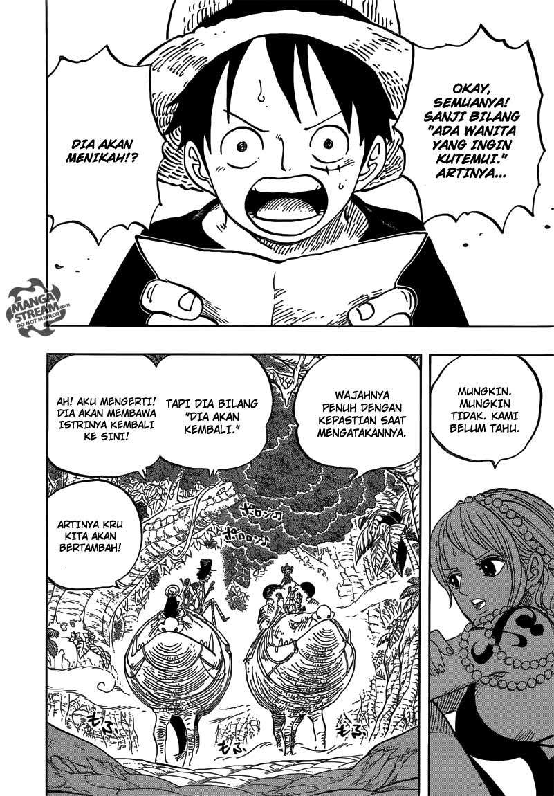 One Piece Chapter 814 page 6