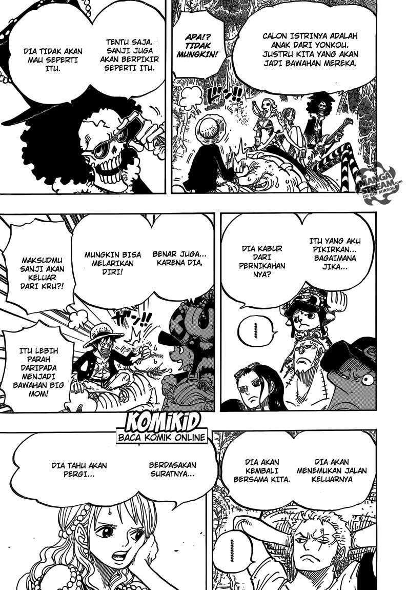 One Piece Chapter 814 page 7