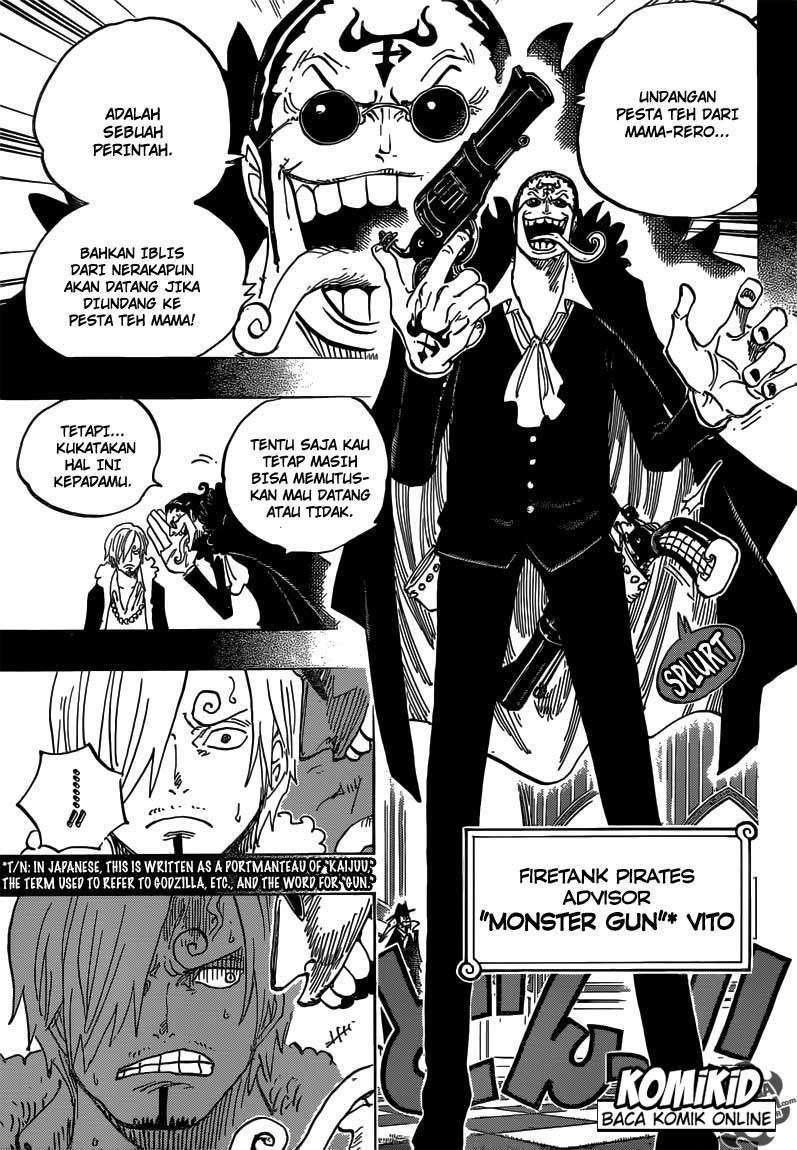 One Piece Chapter 813 page 10