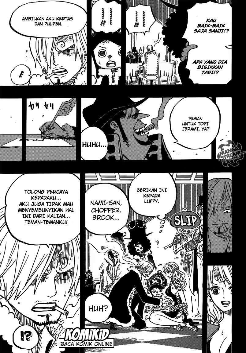 One Piece Chapter 813 page 12