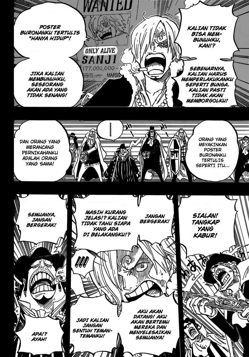 One Piece Chapter 813 page 15
