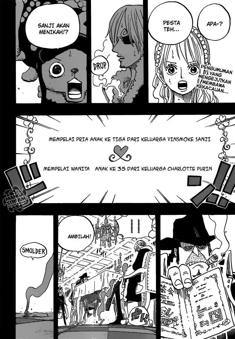 One Piece Chapter 813 page 3