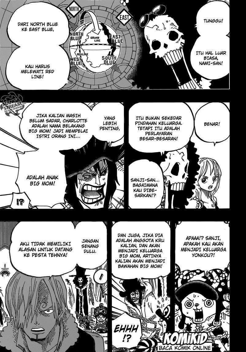 One Piece Chapter 813 page 6
