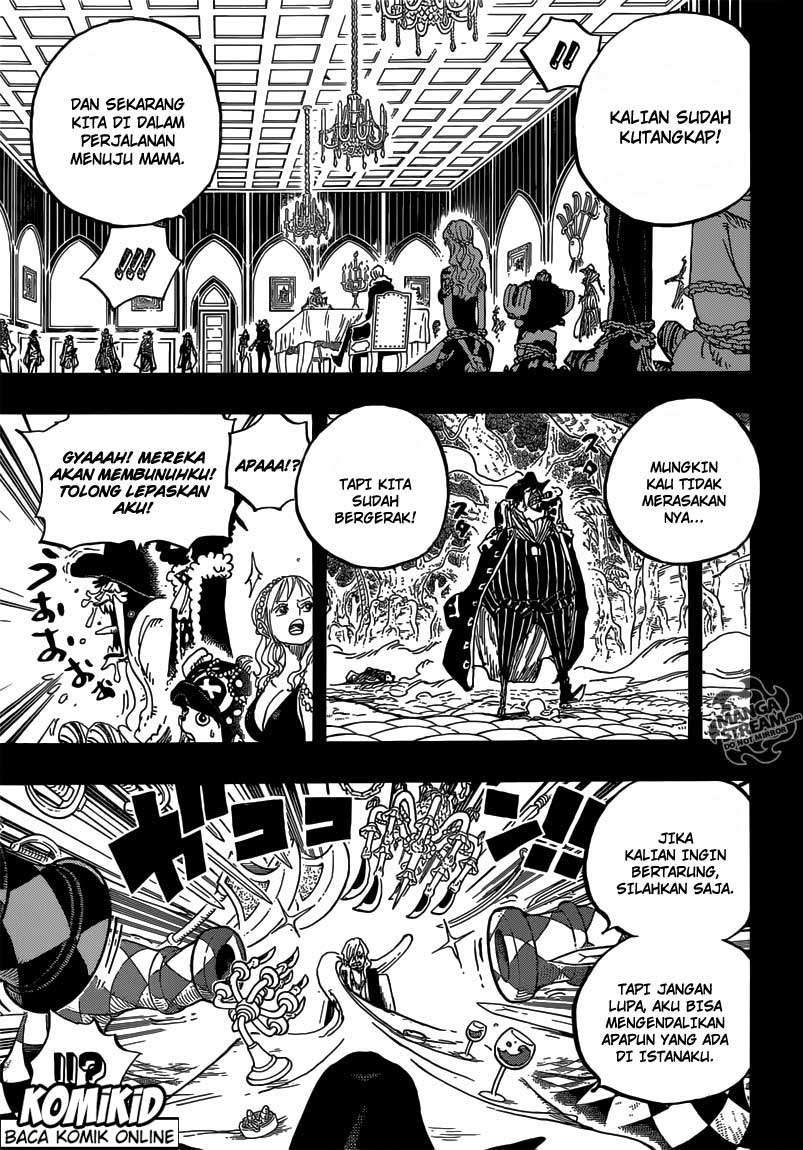 One Piece Chapter 813 page 8