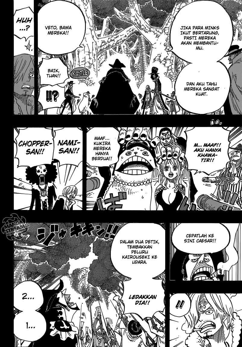 One Piece Chapter 812 page 15