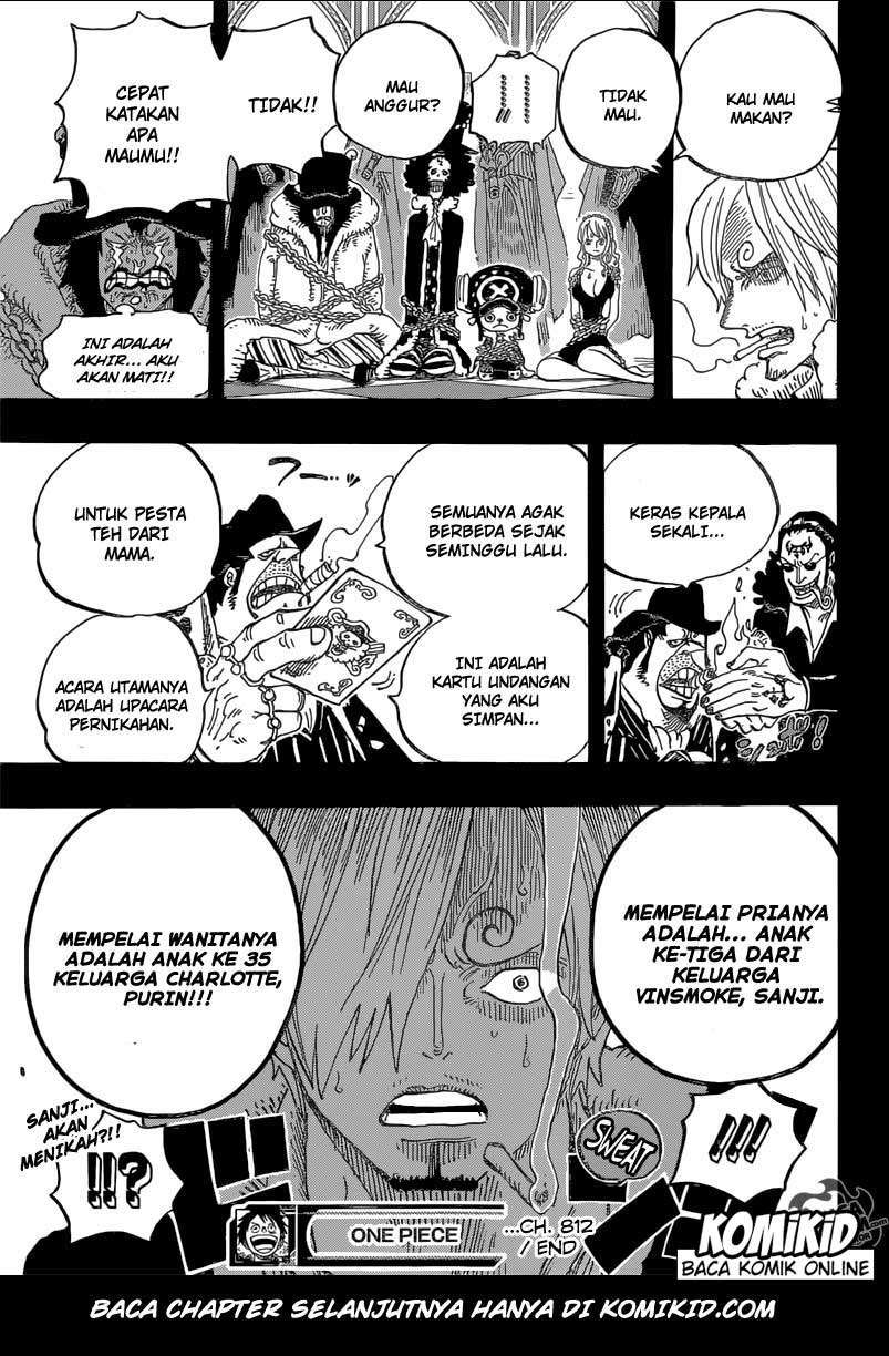 One Piece Chapter 812 page 18