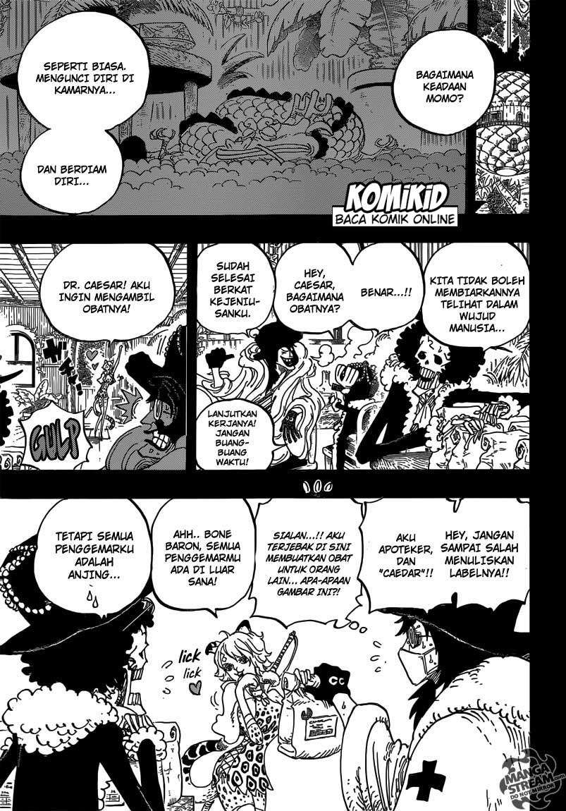 One Piece Chapter 812 page 6
