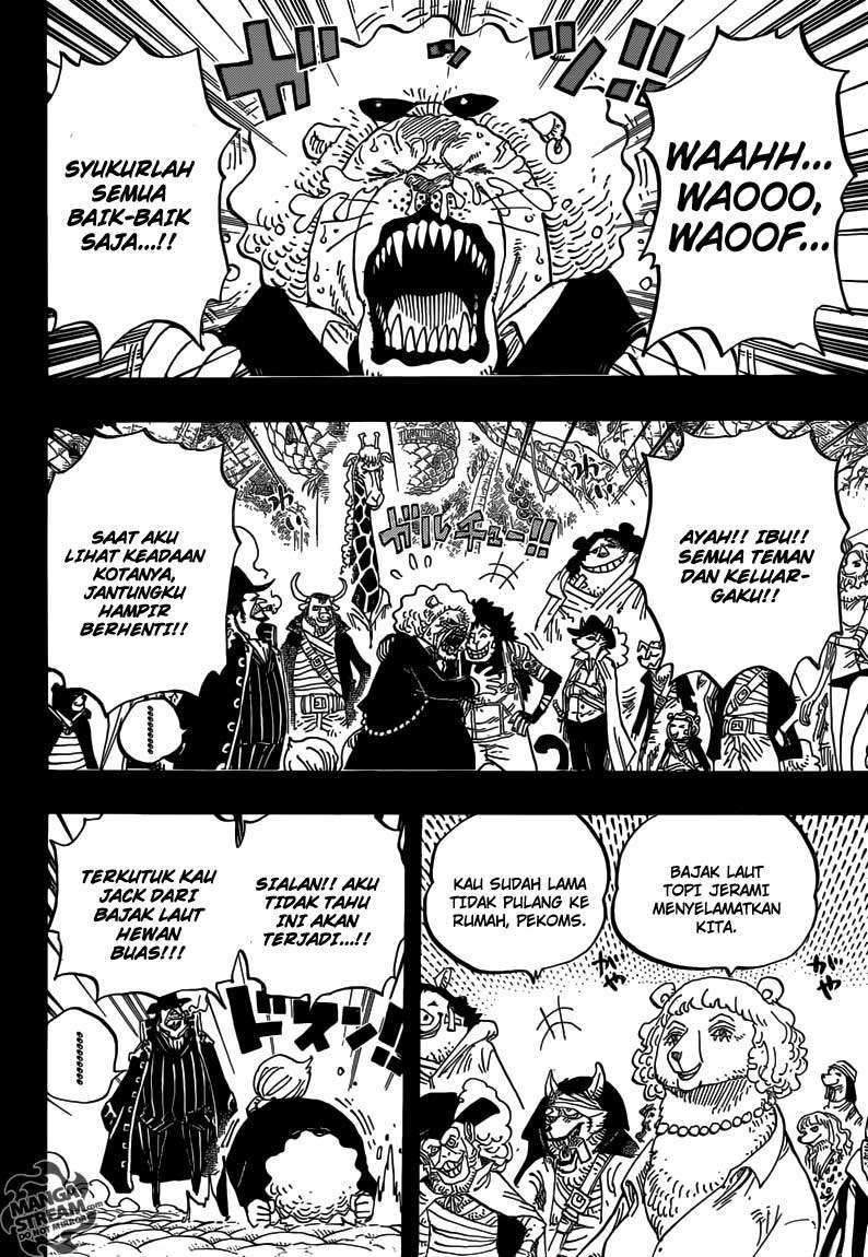 One Piece Chapter 812 page 7