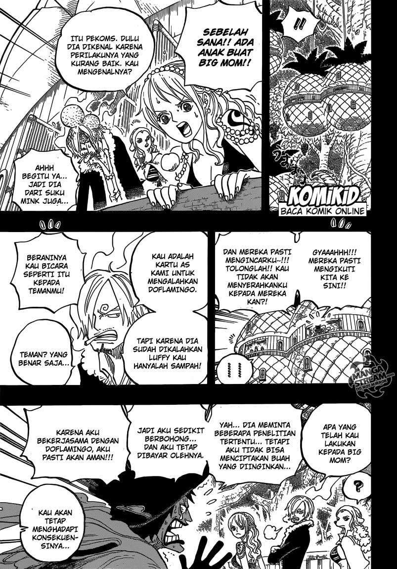 One Piece Chapter 812 page 8