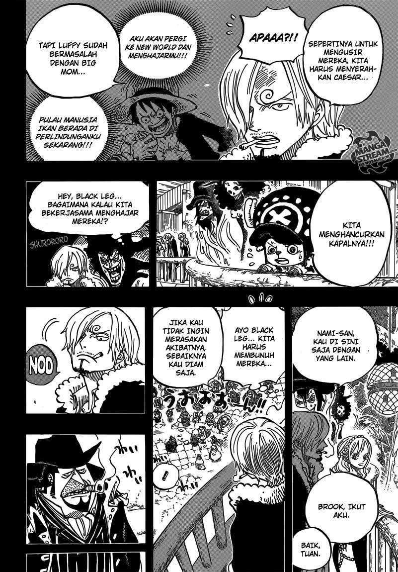 One Piece Chapter 812 page 9