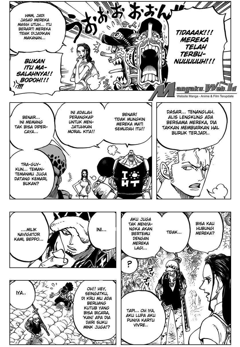 One Piece Chapter 805 page 7