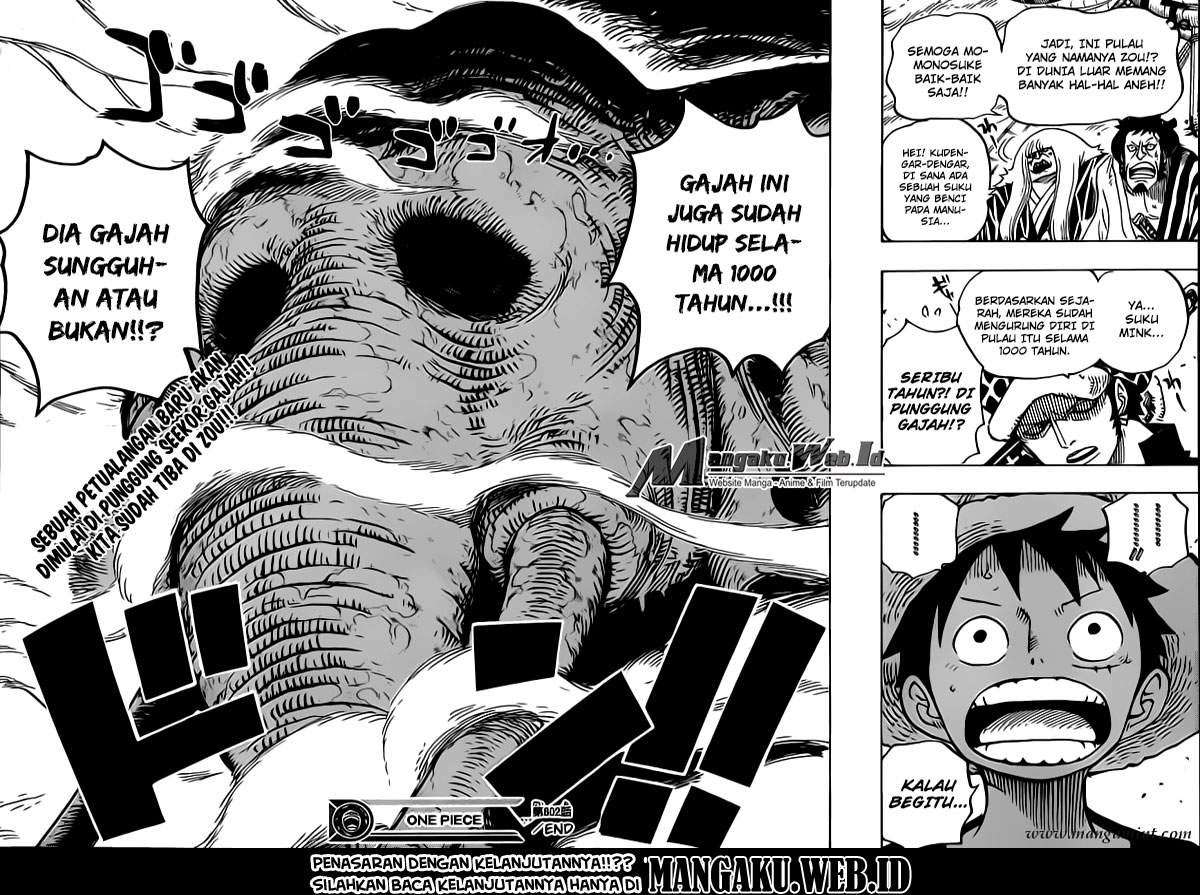 One Piece Chapter 802 page 16