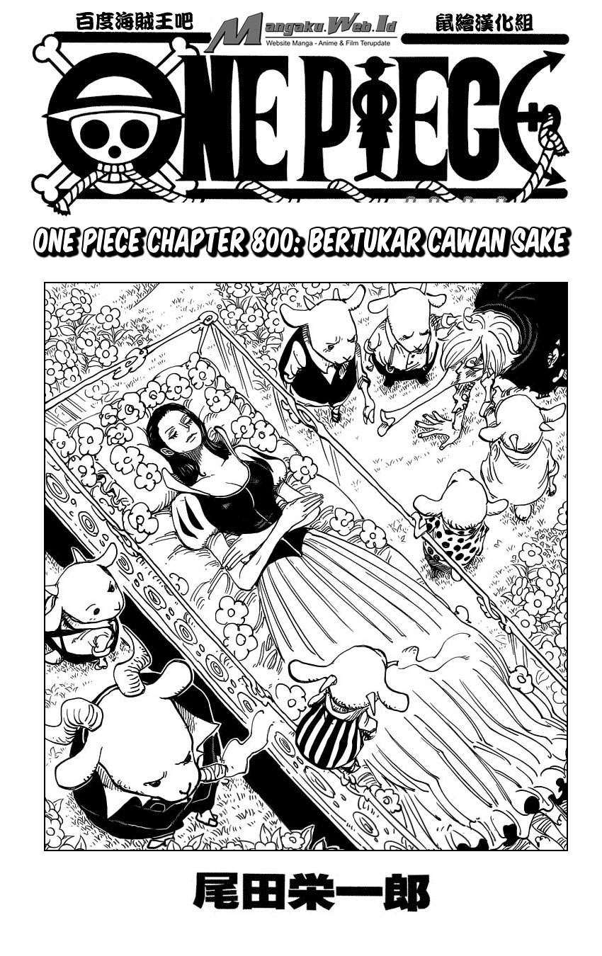 One Piece Chapter 800 page 3
