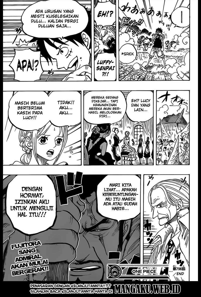 One Piece Chapter 796 page 20