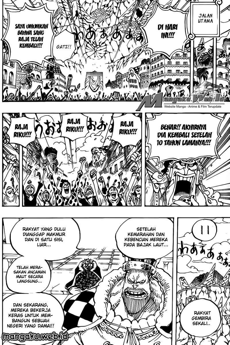 One Piece Chapter 796 page 7