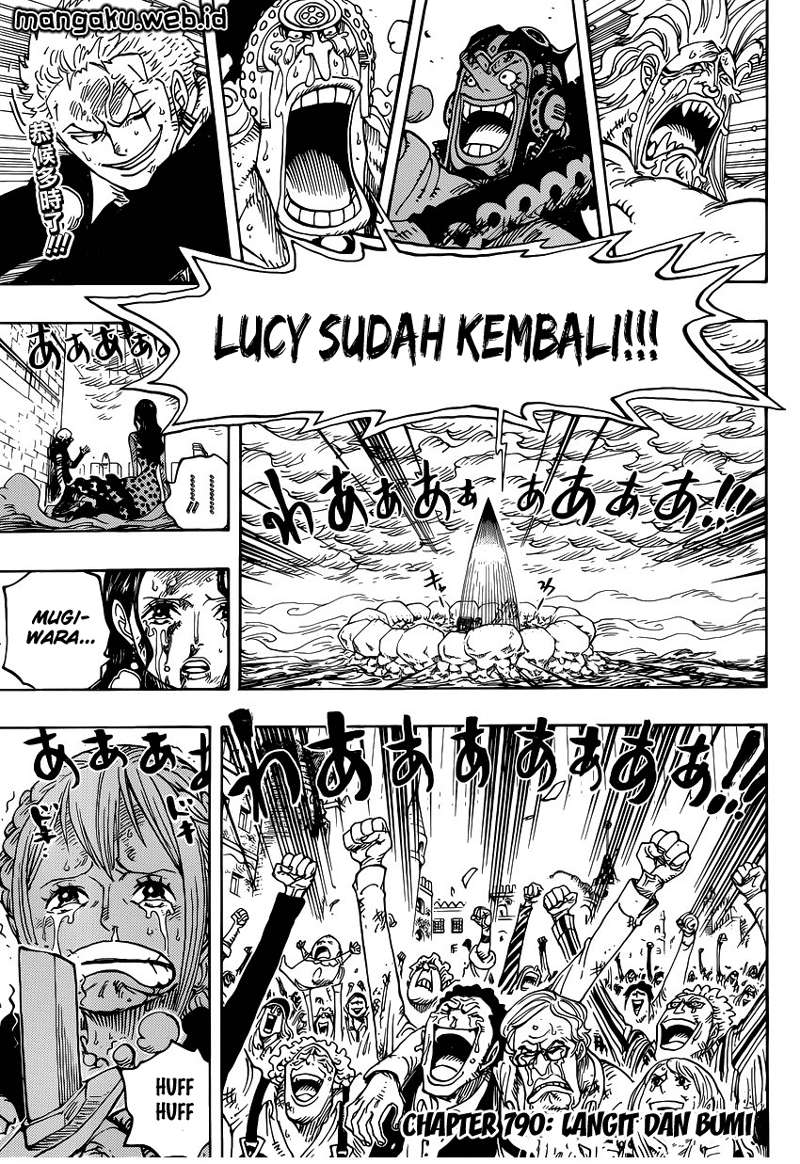 One Piece Chapter 790 page 3