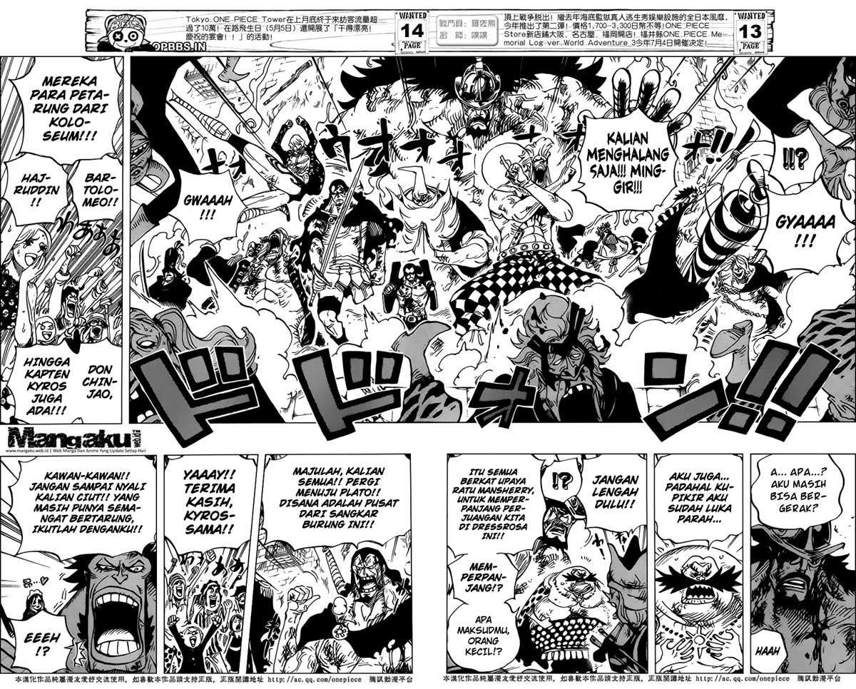 One Piece Chapter 787 page 14