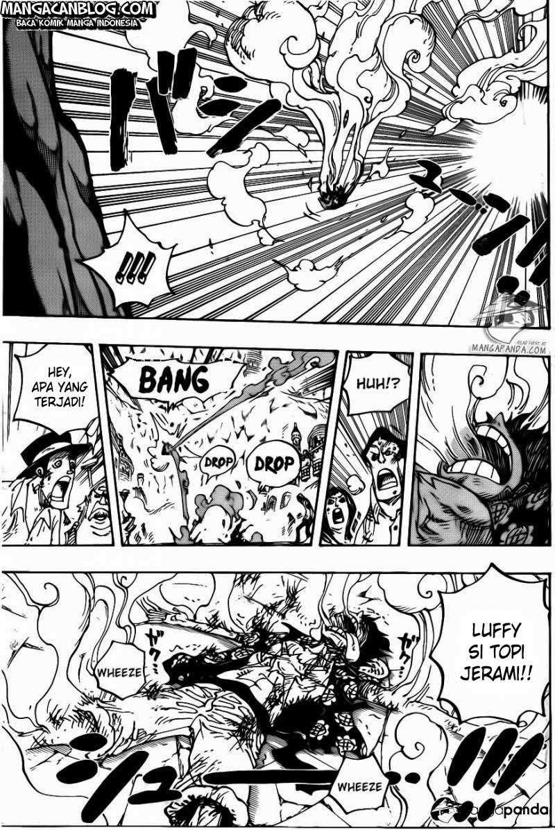 One Piece Chapter 786 page 7