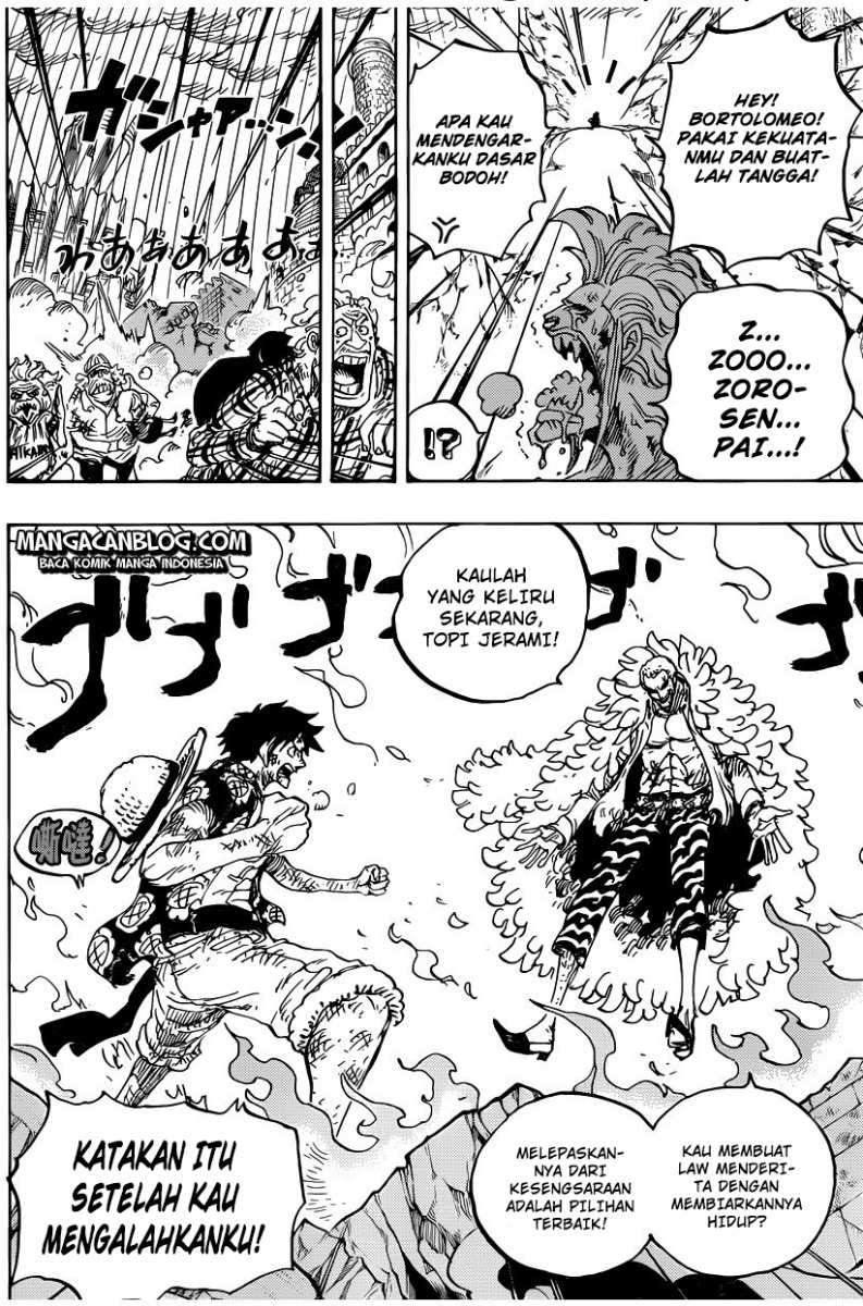 One Piece Chapter 783 page 8