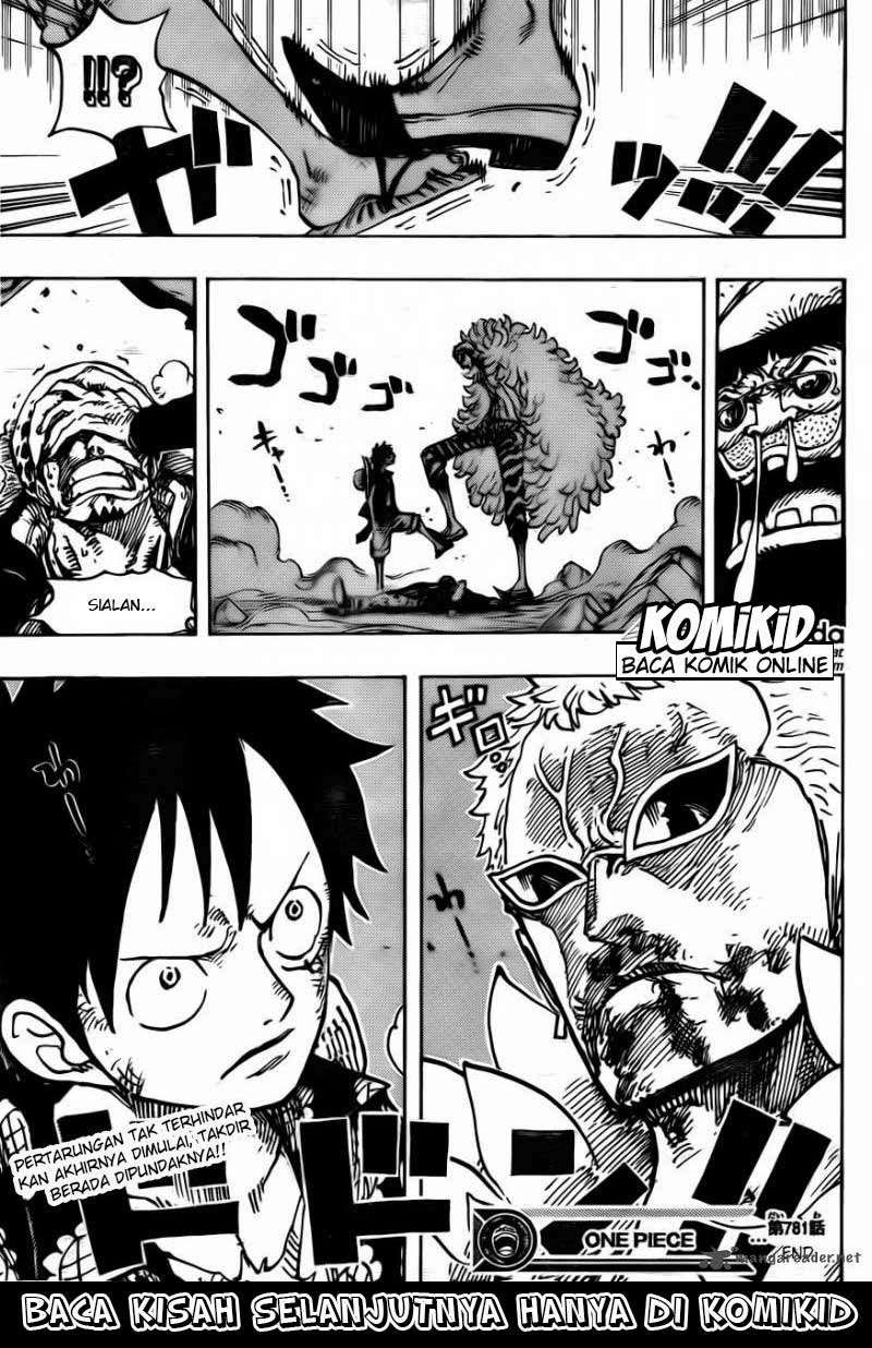 One Piece Chapter 781 page 19