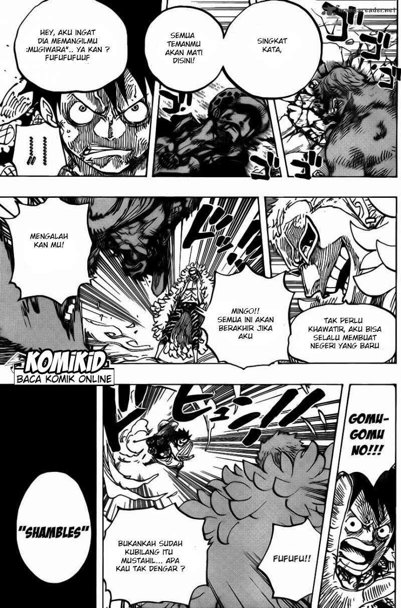 One Piece Chapter 781 page 7