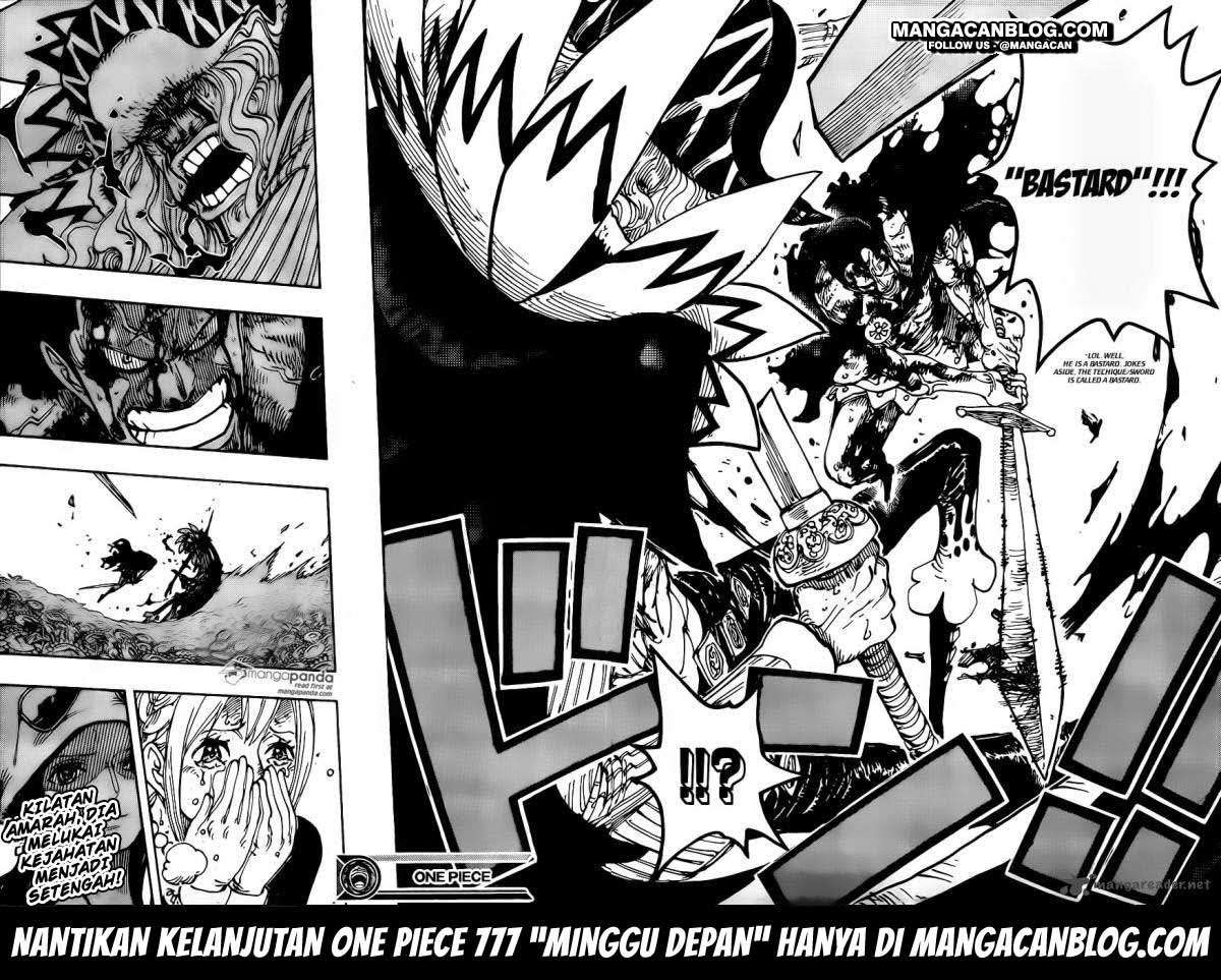 One Piece Chapter 776 page 17