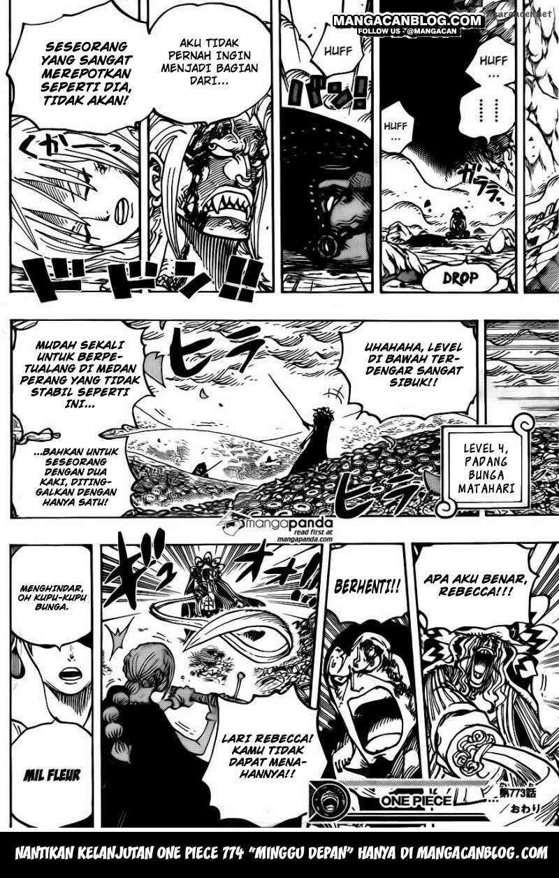 One Piece Chapter 773 page 17