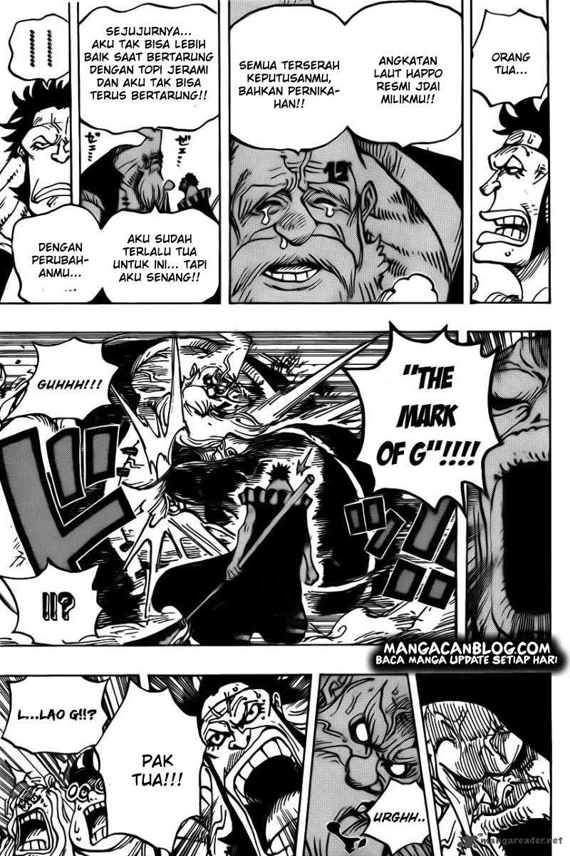 One Piece Chapter 771 page 15
