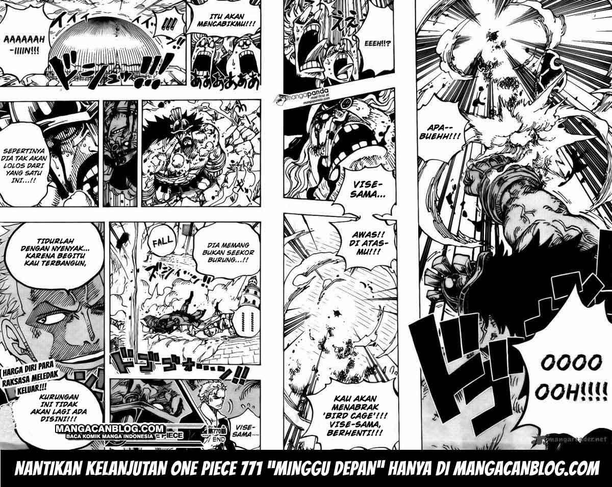 One Piece Chapter 770 page 15