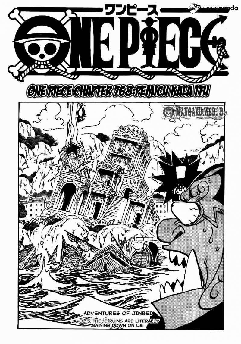 One Piece Chapter 768 page 4