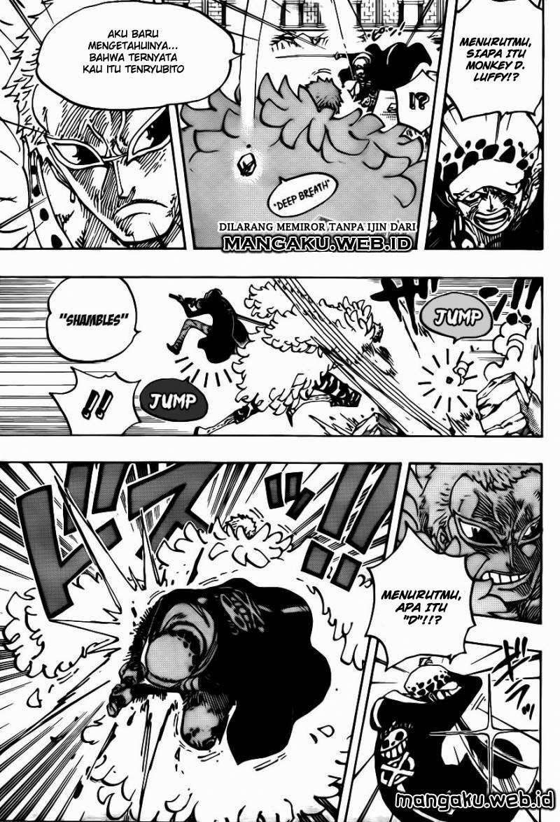 One Piece Chapter 768 page 7