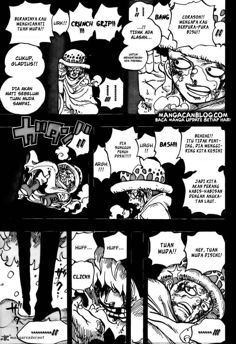 One Piece Chapter 767 page 8