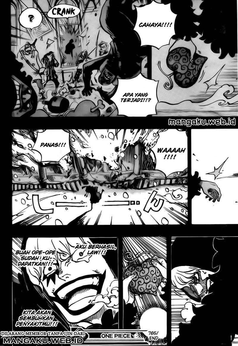 One Piece Chapter 765 page 18