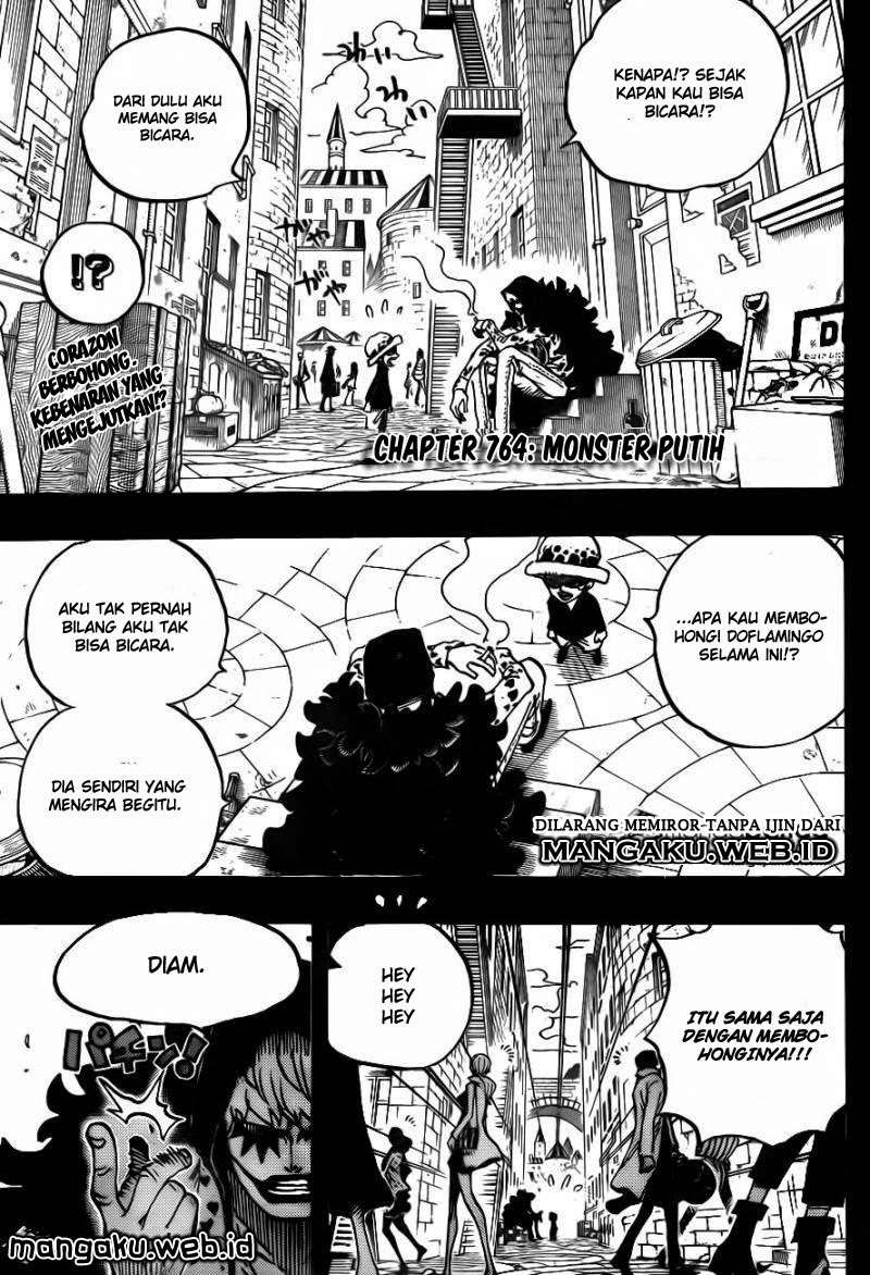 One Piece Chapter 764 page 4