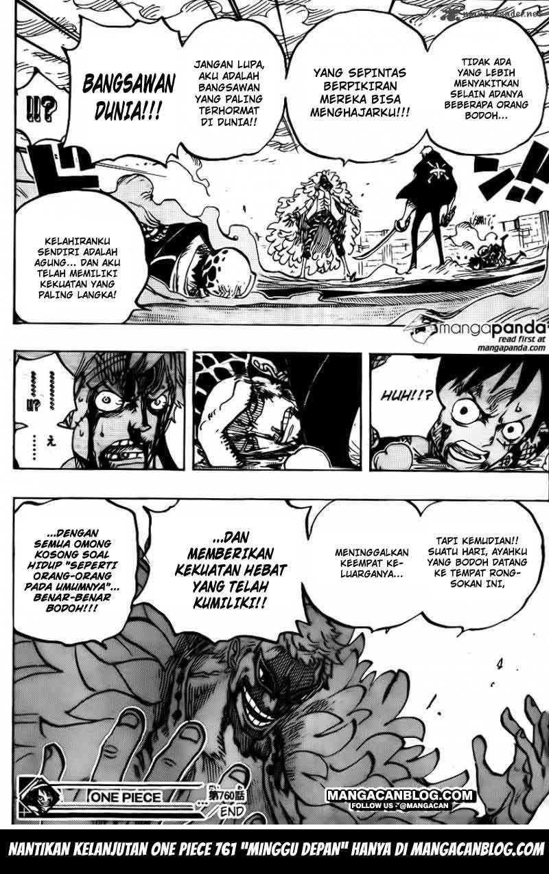One Piece Chapter 760 page 13