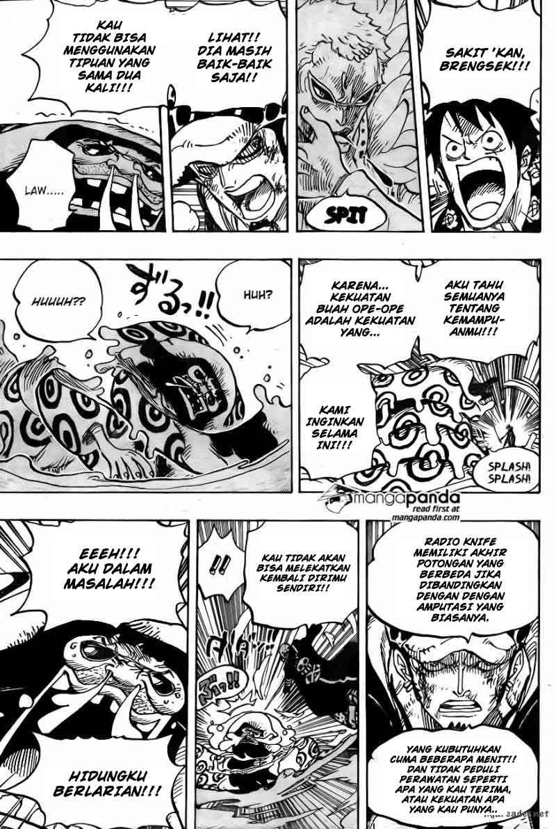 One Piece Chapter 760 page 8