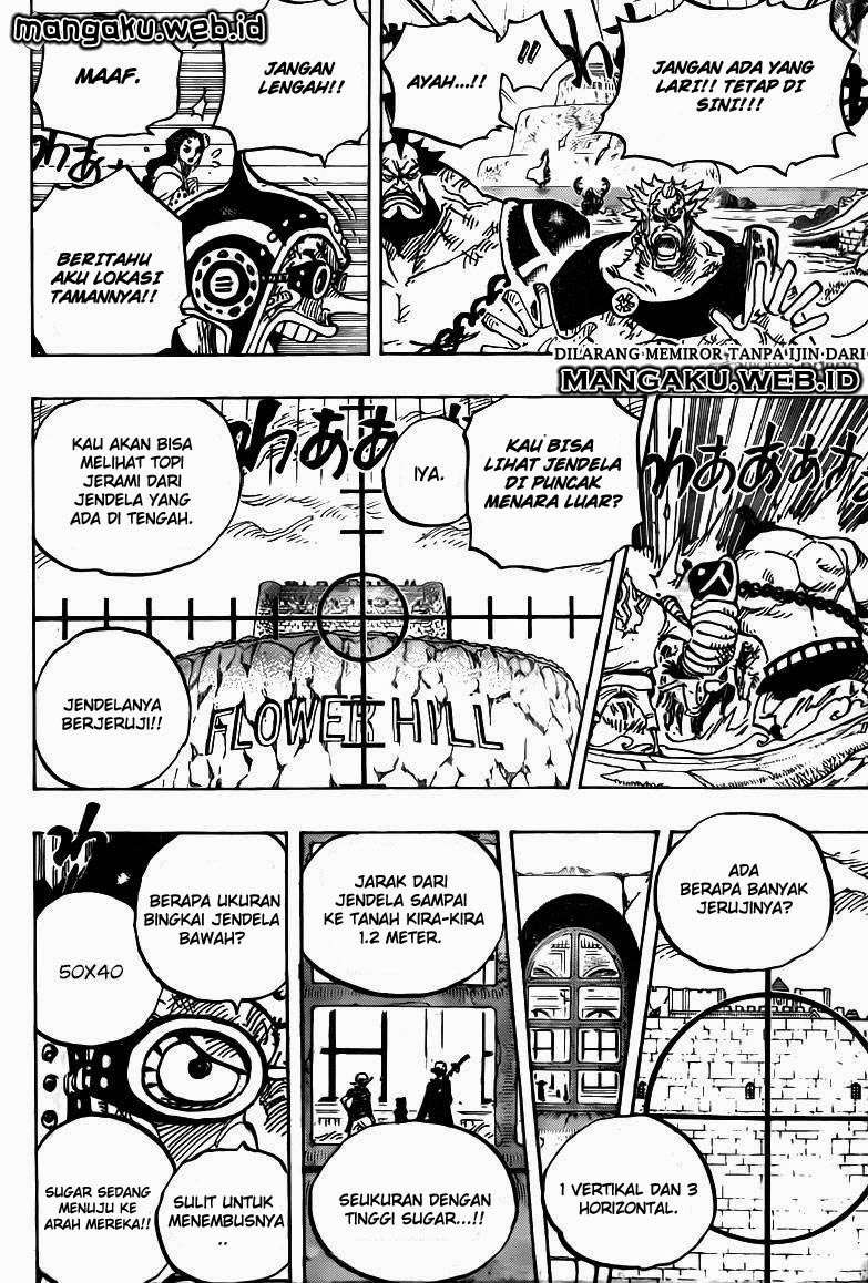 One Piece Chapter 758 page 13