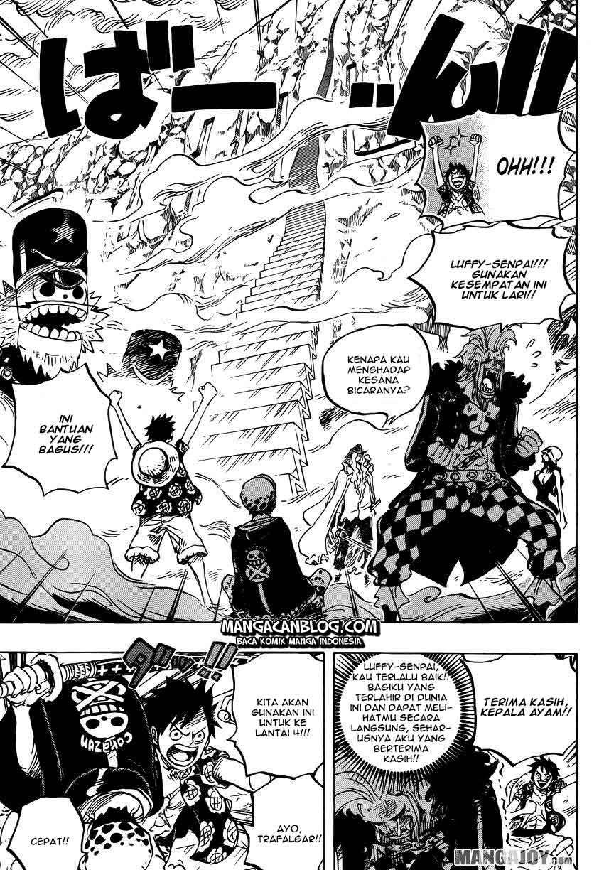 One Piece Chapter 757 page 3