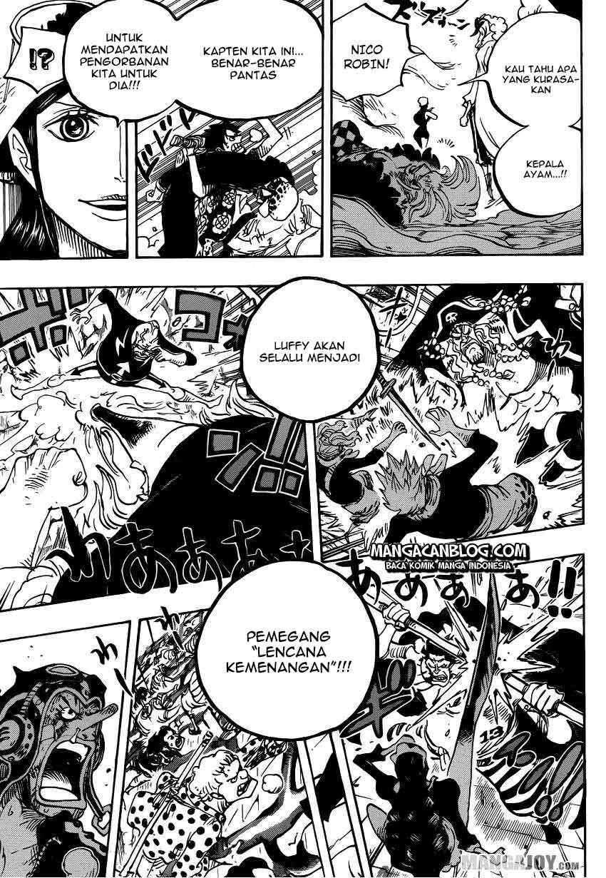 One Piece Chapter 757 page 7