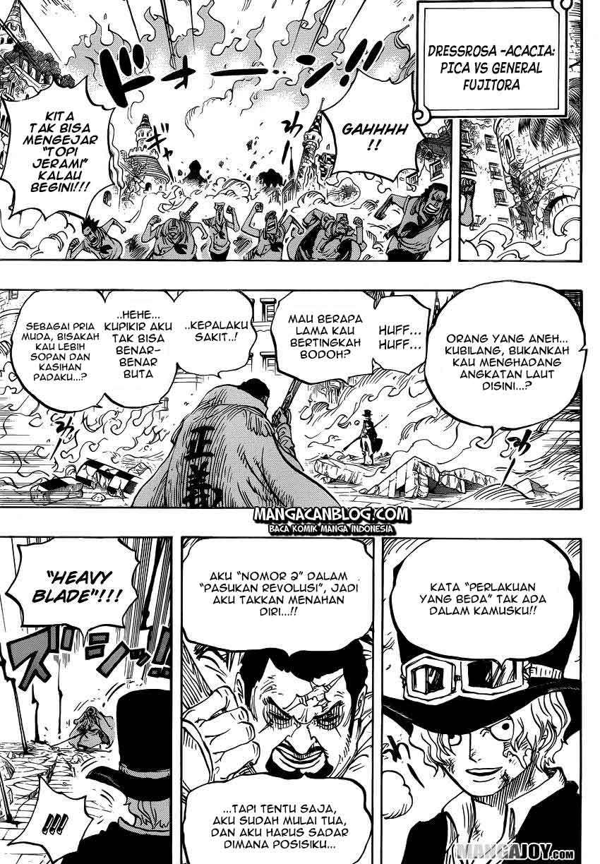 One Piece Chapter 757 page 9