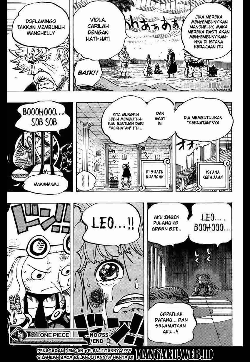 One Piece Chapter 755 page 17