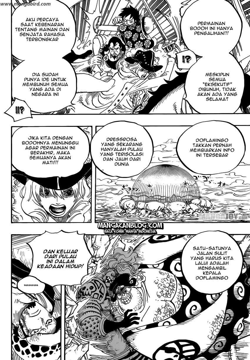 One Piece Chapter 754 page 8