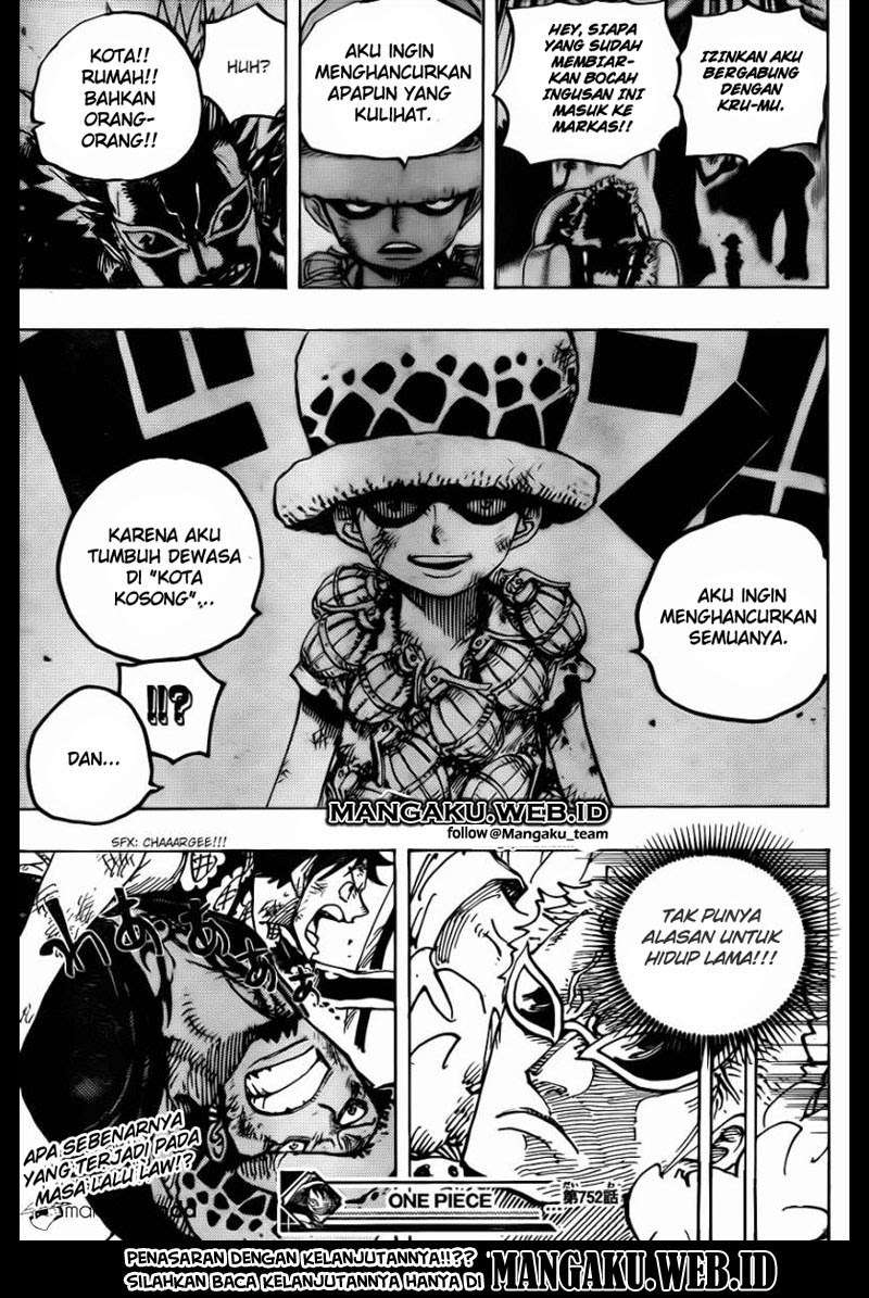 One Piece Chapter 752 page 19
