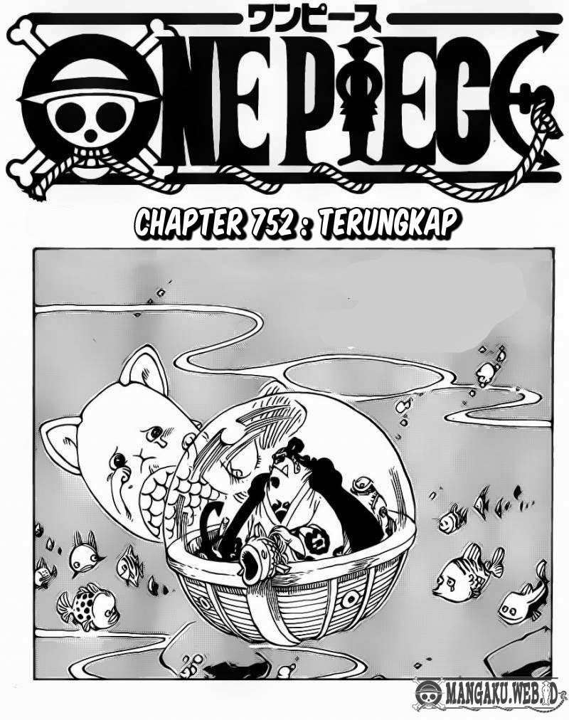 One Piece Chapter 752 page 3