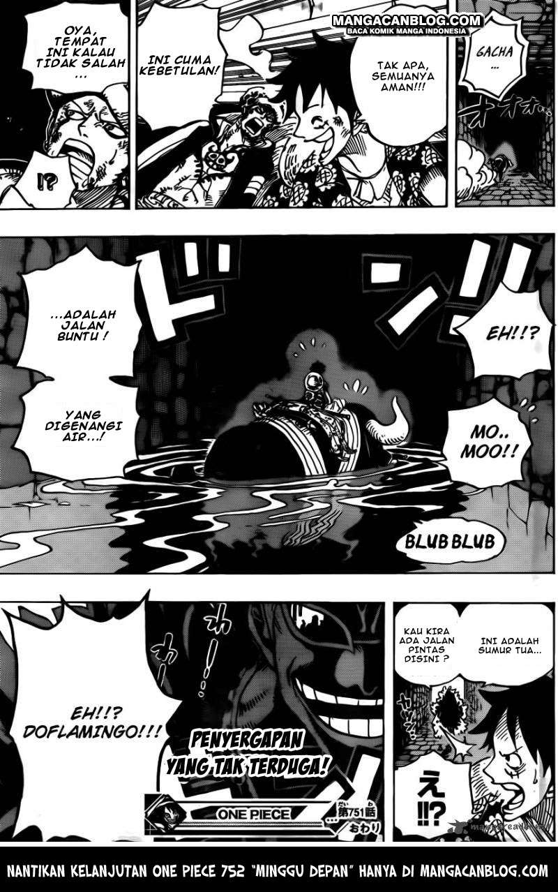 One Piece Chapter 751 page 17