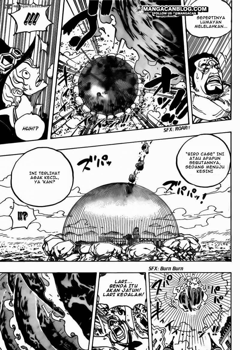 One Piece Chapter 751 page 7