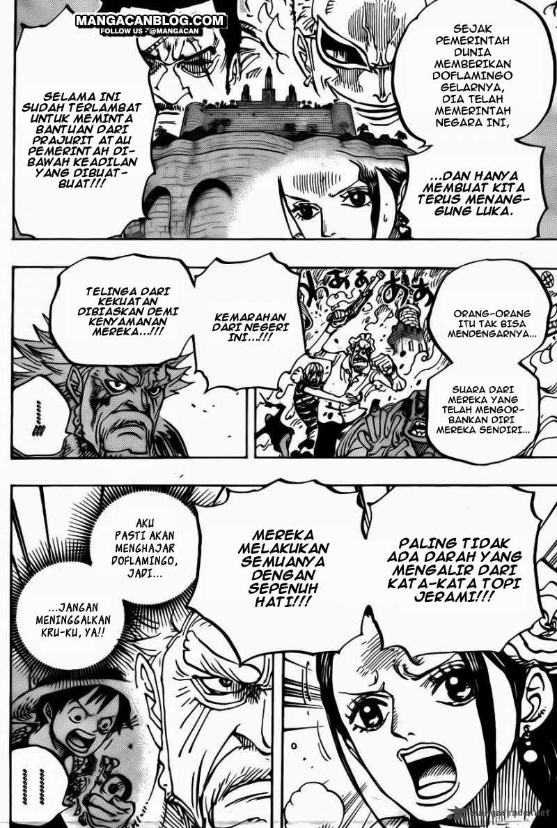 One Piece Chapter 750 page 10