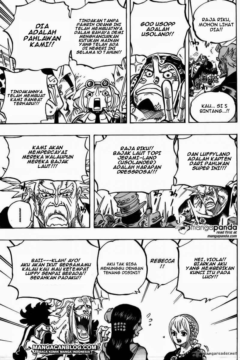 One Piece Chapter 750 page 11