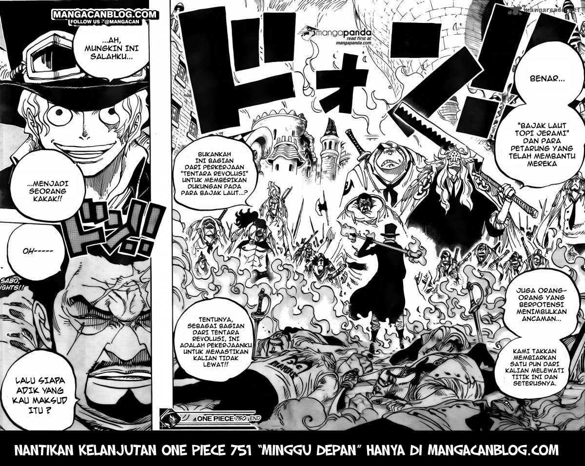 One Piece Chapter 750 page 17